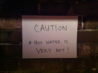 Hot water is hot