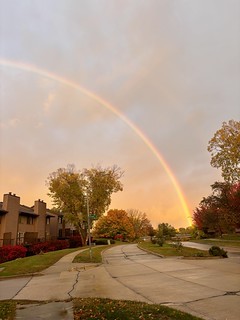 Sunset - Firey Fall Rainbow