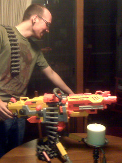 Nerf - Vic's Nerf Machine Gun.