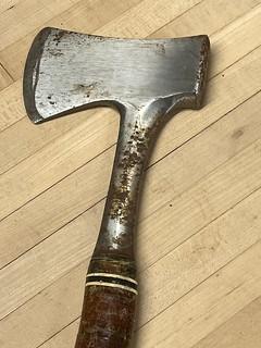 Rusty hatchet