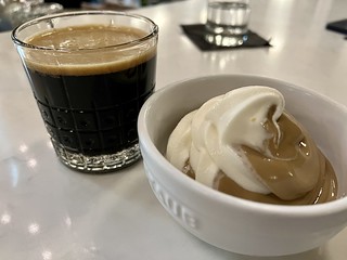 Bourbon beer ice cream twist