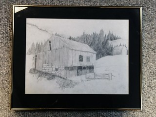 Art - A barn I drew when I was a kid
