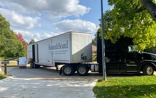 I’m starting to get to know the Room & Board delivery drivers