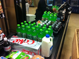 Drinks - Nick and I's groceries consist almost entirely of liquid