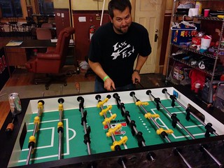 Hey guys, let's play foos!