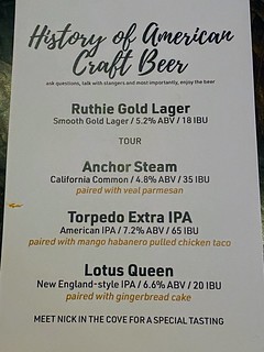 Beer - Exile pairing menu