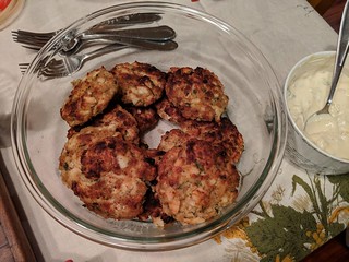 Walleye cakes