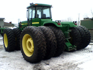 12 Tired John Deere Tractor