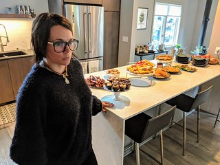 Party - When Kari hosts a brunch, she is not messing around