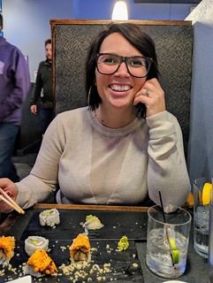Sushi - I enjoy hanging with this girl