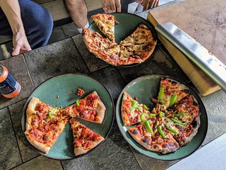 pizza - Grillin pizzas is the best