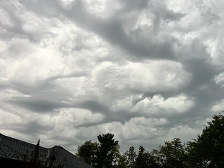 Gnarly clouds