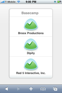 Basecamp is nice when you're part of more than 1 company