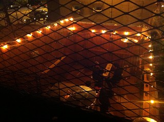 Enjoying the Dodge City patio