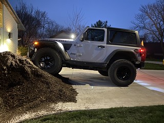 Covid-19 - Had some mulch dropped off today. Seemed like a good opportunity.