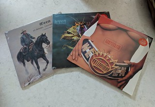 Was gonna buy one of these Ween albums, but Amazon convinced me to get all three.
