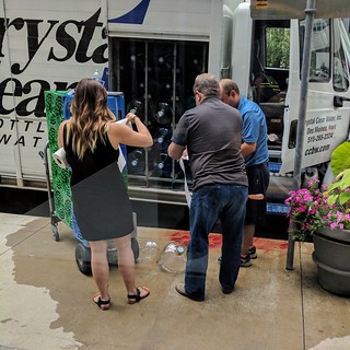 Pain - The water man had a lil accident outside our office. Gravitaters were quick to help