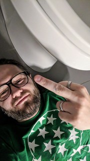 Laid up with food poisoning or something. Missing an Ethiopian dinner tonight. Not happy about it.