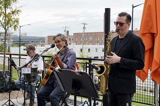 Brunch with Mathew’s band