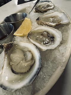 Forgot it was oyster night at Clyde’s… couldn’t pass em up.