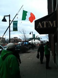 This Irish flag must've been 50 feet long