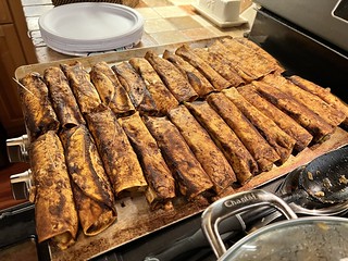 Enchilada night at the Terronez house!