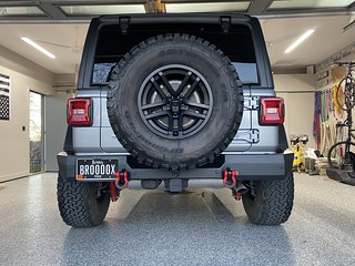 Rear bumper and d-rings