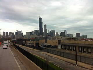 Skyline - I don't think I'll ever get tired of this view coming into the city...