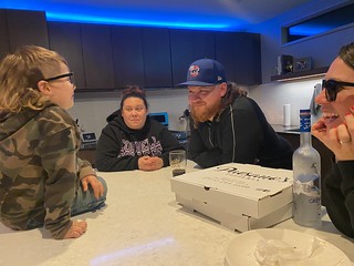 pizza - Breaking rules. Having pizzas.