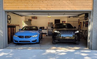 Range Rover - Caught Kari before running some errands... I love looking into our garage and seeing these cars.