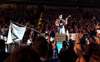 Rivers ridin around in this boat.