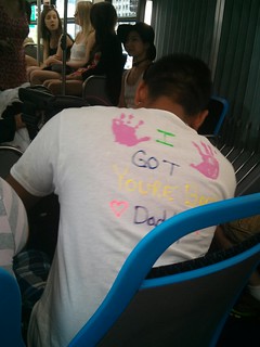 I got your back daddy. Oops!