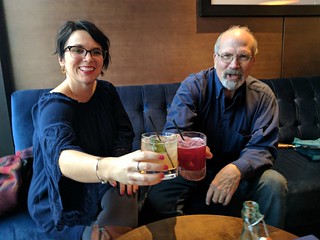 Drinks - It's Jeff's birthday and we're celebratin