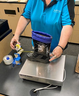 Shipping “the boot” to Josh for his birthday