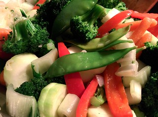 Cooking - Cooking veggies