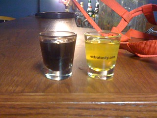 Drinks - 10% alcohol, 6% alcohol, and both tasty. Can't wait to draw a cold one!