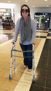 MS - She wants me to spray paint her walker gold to quit cramping on her style