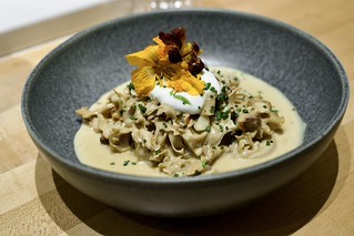 This was a stroganoff was made entirely of mushrooms. No noodles. Cauliflower Mushrooms, Chicken ...