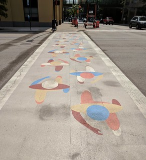 It drives me insane that these dudes are on the wrong side of the crosswalk.
