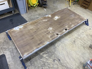 Building - Finally refinishing this nasty old garage access door