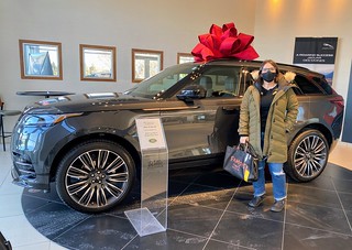 Covid-19 - Kari and her new Velar