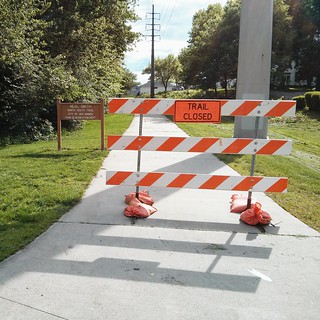 Biking - Well this puts a damper on the ride