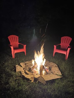 Covid-19 - Hanging by the fire with my friends