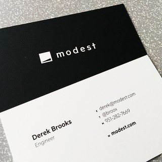 modest