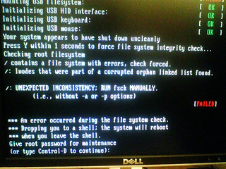 My "broken" web server HD