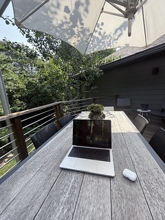 Beautiful day to be working outside