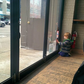 Bangers & Lace - I'm a kid at a bar. My parents aren't paying any attention to me... Guess I better peel off these...