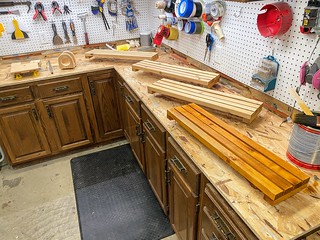 Covid-19 - Refinishing the shed shutters