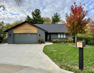 Fall. I need to redo the cedar above my garage.
