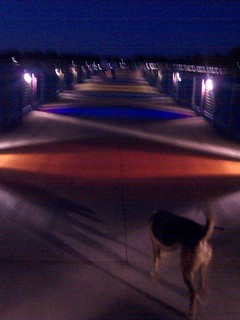 Walkin around grays lake with kari and garth brooks